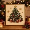 5D2026 Nuevo Producto Transfronterizo Kit de Arte de Pintura de Diamantes Navideña con Perlas para DIY, Descuentos por Volumen Disponibles