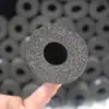 Tubo de plástico de goma de colores negro tubo de plástico de goma para aire acondicionado procesamiento personalizado tubo de aislamiento de plástico de goma grado B1 hermoso genuino