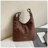Bolsa de Ombro Nova Moda Transfronteiriça de Grande Capacidade Bolsa de Aula para Estudante Casual Estampa de Leopardo para Ir ao Trabalho Bolsa Tote Portátil