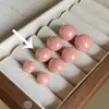 2025 Nuevos Pendientes de Bola de Color Gelatina Coloridos para Mujer Verano Versátiles Simples Pendientes Joyería de Oreja Avanzada de Temperamento