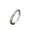 No. Anillo de Plata Pura 8176, Moda Nueva y Tendencia, Diseño de Nicho, Lujo Ligero y Exquisito
