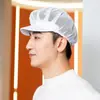 Gorra de trabajo para alimentos a prueba de polvo gorra de chef de restaurante taller de fábrica gorra de red cocina comedor bolsa de salud gorra para el cabello venta al por mayor