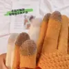 Guantes de Invierno Cálidos a Prueba de Frío Engrosados Lindos Estudiantes Escritura Juego Teléfono Móvil Montar Guantes Engrosados Pantalla Táctil Mujer