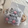 Conjunto de Dos Piezas de Accesorios Florales para el Cabello y Calcetines Chicbaby para Niños Estilo Coreano Set de Diadema Grande de Flor Adorno Dulce para Niñas