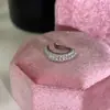 Clip de oreja de clip con diseño de nicho, totalmente incrustado de diamantes, para mujer, simple, de alta gama, retro, elegante, moderno, clip de oreja versátil