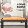Banqueta para Cambiar Zapatos para Uso Doméstico, Gabinete y Banco Integrados para Zapatos, Zapatero de Hierro Forjado para Entrada con un Toque de Lujo Ligero