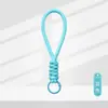 Lanyard anti-robo para teléfono móvil con nudo directo de fábrica, color caramelo, resorte en espiral, correa de muñeca, lanyard para mochila, suministro limitado