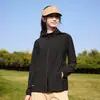 Ropa Original de Hilo Protección Solar Mujer Exterior Protección UV Transpirable Chaqueta Protección Solar Hombre Verano Ciclismo Ropa Protección Solar UPF50+