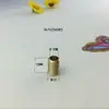 Adaptador Conector Tubo Amarelo Puro Rosca Completa M12 para M10 para M8 para M6 para M4 Adaptador de Rosca Padrão Britânico