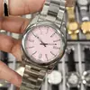 Relojes para Hombre, Relojes Mecánicos, Relojes de Alta Gama, Relojes con Esfera de Colores, Elegantes Relojes para Hombre con Correa de Acero Sólido