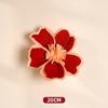 Decoração de Cerimônia de Casamento Flor de Papel Crepom Tridimensional de Camada Dupla Arranjo de Quarto de Casamento Parede de Fundo da Sala de Estar e Quarto de Nova Casa Conjunto de Flores de Papel Crepom