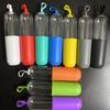 Embalagem Criativa Mini Armazenamento Tubo de Pílula Cabo de Dados USB Headphone Pen Drive Produto Digital Cápsula Tubo Transparente