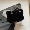 2026 Nuevo Bolso de Felpa Otoño para Mujer Bolso de Mano de Moda Tendencia Bolso de Piel de Alta Gama Nicho Bolso de Hombro Único Cruzado