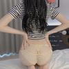 Novo Desejo Puro Estilo Lace Costura Malha Roupa Interior Sexy Cinto Fino Tentação Cintura Baixa Sem Costura Respirável Confortável Cuecas