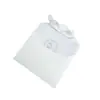 Portatarjetas para Invitaciones de Boda de Terciopelo Blanco Plegable Doble Estilo Nuevo Set de Regalo para Invitaciones de Boda Juego de Tres Piezas
