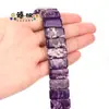 Acessórios de Pulseira Mais Vendidos Transfronteiriços Coloridos Marca de Mão Pedra Imperial Retangular Marca de Mão DIY Pedra Contas Soltas Fabricante Atacado