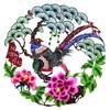 Rejas de ventana pintura de corte de papel Año Nuevo Festival de Primavera caracteres de la suerte hueco estilo chino Xi'an pequeños regalos obras hechas a mano regalos para el extranjero