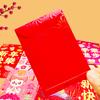 Bolsa Roja para Sobres de Año Nuevo Fresca y Sencilla 2025 Año del Caballo Sobres Rojos Personalizados Creativos Forma Cuadrada Grande y Mediana Suerte y Prosperidad Sobres Rojos