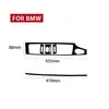 Adecuado para BMW X3 F25 F26 11-17 juego completo de interruptor de logo de volante interior de fibra de carbono negro piano