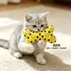 Brinquedo em formato de osso que faz barulho para cachorros, brinquedo de pelúcia interativo para gatos aliviar o tédio e perseguir, suprimentos para animais de estimação duráveis e resistentes à mastigação