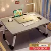 Mesa de Cama Dobrável, Mesa de Estudo, Suporte de Mesa para Laptop, Mesa Preguiçosa para Quarto com Sacada