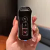 Funda para llave de motocicleta Fosha 350 con línea de grieta 125 nuevo continente ns125la/PCX150 carcasa con hebilla