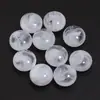 Cuentas Redondas Planas Transparentes de Acrílico, Cuentas Planas Degradadas Vintage, Cuentas Sueltas, Accesorios para Joyería DIY, Materiales para Pulseras Hechas a Mano