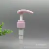 Bomba Roscada Curva Integrada 28 Dientes Bomba de Loción Plástico PP Presionando Acondicionador Champú Gel de Ducha Bomba de Loción
