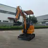 Fornecimento Direto da Fábrica Escavadeira de 1-8 Toneladas Escavadeira Mini Opcional Motor Euro V Agrícola para Pomar Escavadeira de Esteiras
