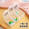Mini Pastillero, Tres Comidas al Día, Artefacto Dispensador de Medicamentos Portátil, Caja Recordatorio de Medicamentos, Tamaño Pequeño