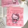 Produtos genuínos Sanrio Atacado Desktop Portátil Kulomi Sacola de Lixo para Carro Sacola de Adesivos Multifuncional Sacola de Lixo