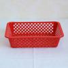 Cesta de drenaje de plástico, colador cuadrado, cesta de filtro rectangular para frutas y verduras, cesta para lavar la cocina, cesta para guardar juguetes