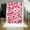 Quadro de fotografia transfronteiriça estúdio de fotografia adereços comércio exterior festival cena layout fundo 3D tema de parede de flores
