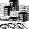 Clase de 2026 Temporada de Graduación Inspiradora Transfronteriza Europea y Americana Pulsera de Silicona Pulsera de Celebración Maestro Estudiante Regalo