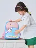 Mochila Escolar para Jardín de Niños para Niños y Niñas, Mochila Ultra Ligera Impermeable, Mochila de Viaje Infantil de Caricatura Dulce con Hebilla en el Pecho, Mochila Pequeña Linda