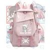 Mochila de mercadoria de anime do Projeto Touhou com Qilunuo, Hori e Reimu, mochila de grande capacidade para estudantes masculinos e femininos