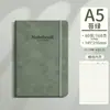 Cuaderno con Tapa de Cuero A5 Bloc de Notas Espeso Diario para Oficina Negocios Libro de Registro de Cuero Suave con Logotipo Personalizado