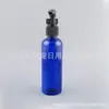 Frasco Marrom com Bomba de Pressão 100ml Frasco para Loção Frasco Refil para Gel de Banho Frasco com Bomba e Clipe PET 100ml Frasco para Limpador Facial