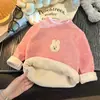 Roupa Térmica de Inverno para Meninos e Meninas, Forrada com Lã Koala e Seda de Amora, Gola Alta Meia, Quente, Feita de Material de Veludo Alemão