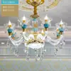 Lámpara de araña para sala de estar estilo europeo 2024 Nueva Lámpara de Cristal de Lujo y Gran Salón Luz Principal Accesorios de Iluminación para Hogar Dormitorio Comedor