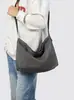 Bolso de Hombro Nuevo, Sencillo y de Gran Capacidad, con Diseño Único, Bolso para Viajar al Trabajo para Hombres, Bolso Cruzado Informal de Lona Estilo Japonés para Mujeres, Transfronterizo