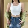 Chaleco sin mangas de las Spice Girls para mujer, con espalda descubierta y ombligo, nuevo y hermoso top corto interior con tirantes en la espalda para verano