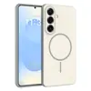 Nuevo Producto Adecuado para Samsung S26 Funda Magnética para Teléfono con Sensación de Piel S25Ultra Anticaídas y Antihuellas S26Plus Funda Protectora