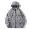 Chaqueta Deportiva con Capucha de Seda Helada para Protección Solar para Mujer, Anti-UV, Talla Grande, Chaqueta de Montaña para Hombre de Verano, Ligera y Transpirable, Personalizada