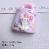 Bolsa de Gatito de Dibujos Animados DIY Pegamento de Crema Funda para Teléfono Móvil Cuerda para el Cabello Flor para Zapatos Colgante Creativo Joyería Material de Resina