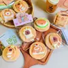 Porta-moedas de Pelúcia Desenho Animado, Chaveiro de Boneco Desenho Animado, Bolsa Portátil para Fones de Ouvido de Estudante, Pingente de Mochila Escolar, Pequeno Presente para Crianças