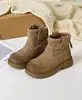Botas de tornozelo de couro macio para meninas, novo estilo outono/inverno 2026, botas infantis, botas de outono da moda para meninas mais velhas
