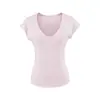 Camiseta de Manga Curta Tencel Estilo Desejo Puro para Mulheres, Novo Modelo Primavera/Verão, Top Sexy Slim-Fit Levemente Transparente, Camiseta Base Modeladora que Afina a Cintura
