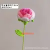 Atacado Pronto Feito à Mão Flor Rosa Lã Crochê Fazendo Presente para Namorado Presente de Dia das Mães Buquê Falso