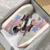 Zapatillas Deportivas Casuales Transpirables Estilo Campus Celebridad de Internet Colores Arcoíris Dopamina Bloques de Color para Mujer Primavera 2026